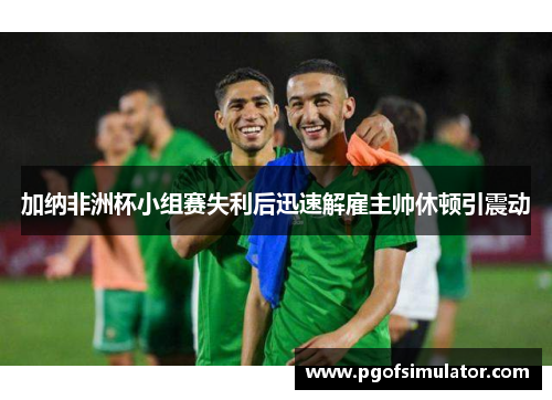 加纳非洲杯小组赛失利后迅速解雇主帅休顿引震动