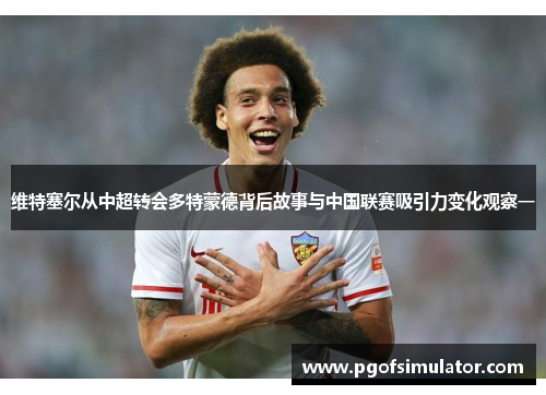 维特塞尔从中超转会多特蒙德背后故事与中国联赛吸引力变化观察一 维特塞尔从中超转会多特蒙德背后故事与中国联赛吸引力变化观察一